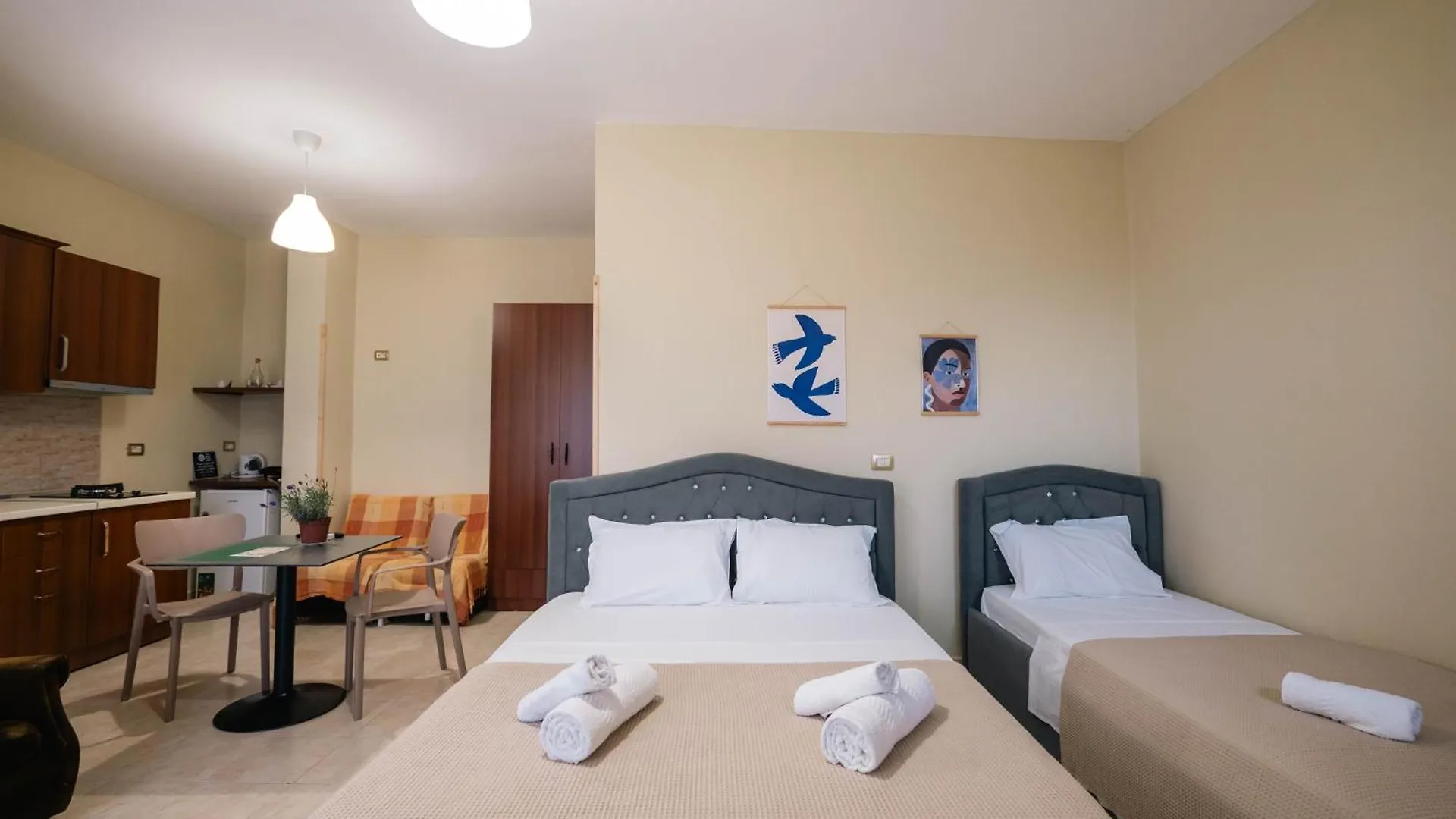 Apartmán Kalpazo Kaja Vila Garden Golem  Albánie